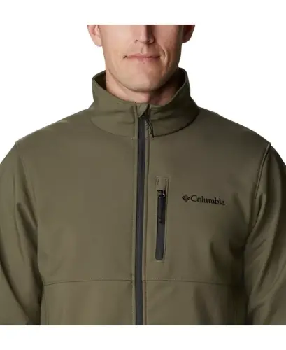 Men's Ascender Water-Resistant Softshell Jacket - Stone Green - 4