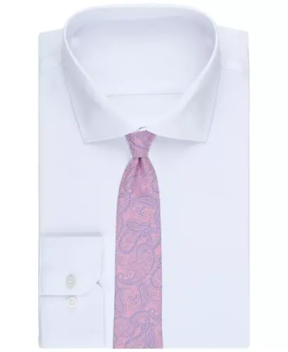 Men's Athleas Paisley Tie, Exclusively at Modazone - Light Pink - 3