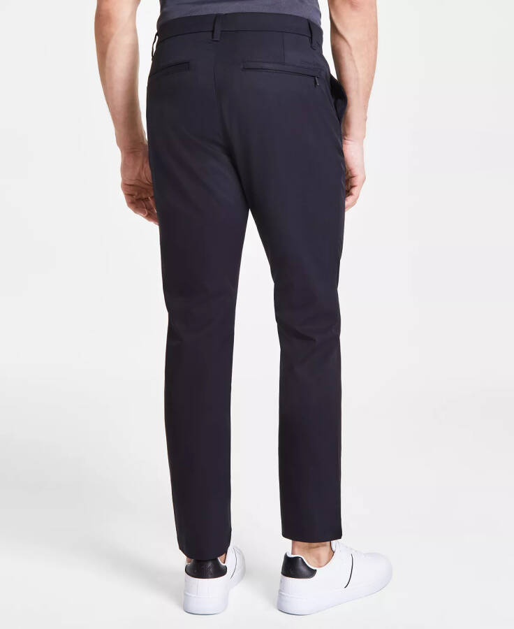 Men's Athletic Slim-Fit Stretch Chinos Black Beauty - 2