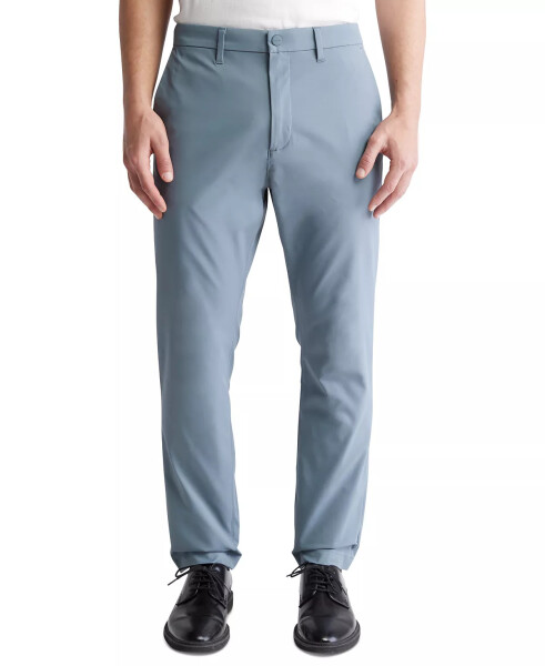 Men's Athletic Slim-Fit Stretch Chinos Caspian Sea - 1