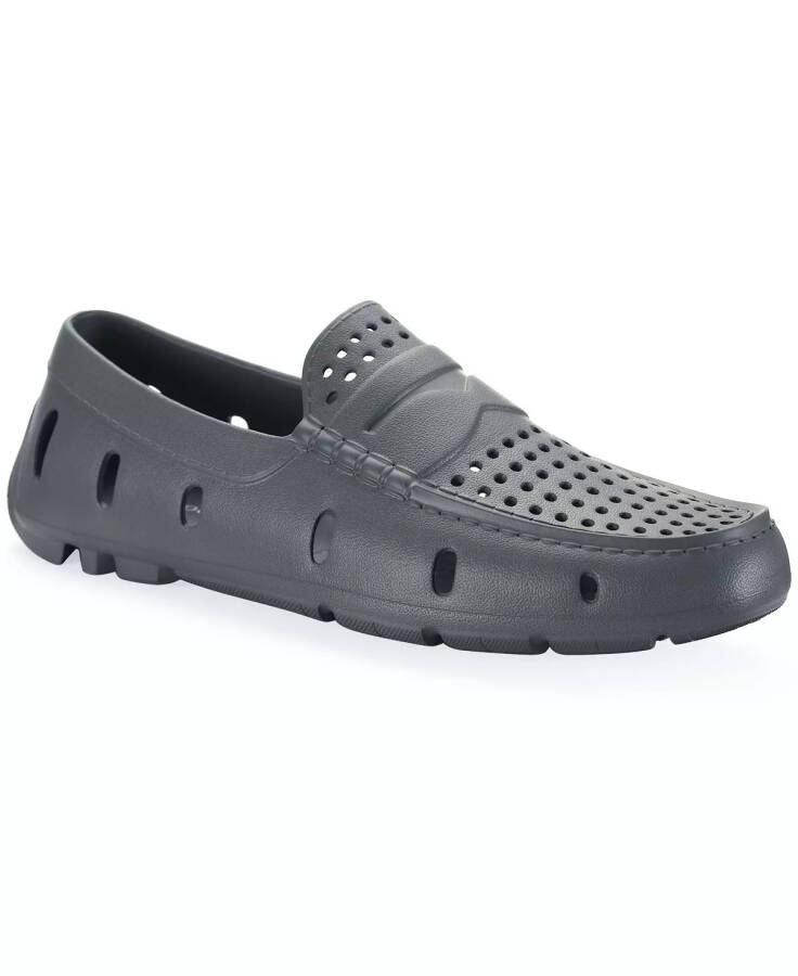 Men's Atlas Perforated Driver, Created for Modazone Grey - 6