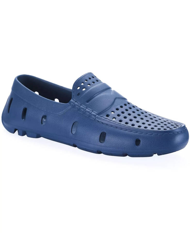 Men's Atlas Perforated Driver, Created for Modazone Navy - 6