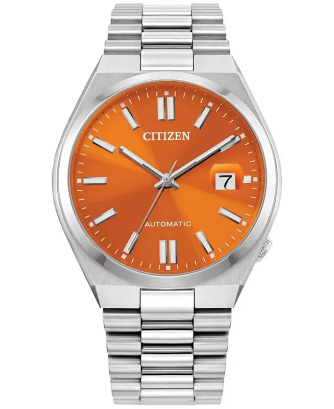 Men's Automatic Tsuyosa Stainless Steel Bracelet Watch 40mm-Silver-tone - 1