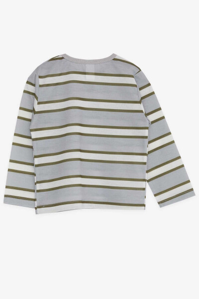 Men's Baby Long Sleeve T-Shirt Burst Striped 9 Months-3 Years, Mixed Color - 2