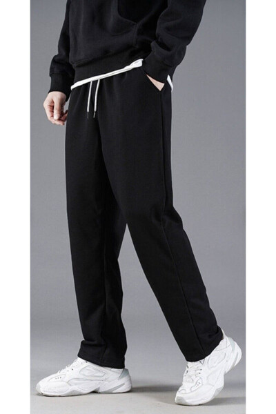 Men's Baggy Wide Leg Sweatpants - 2