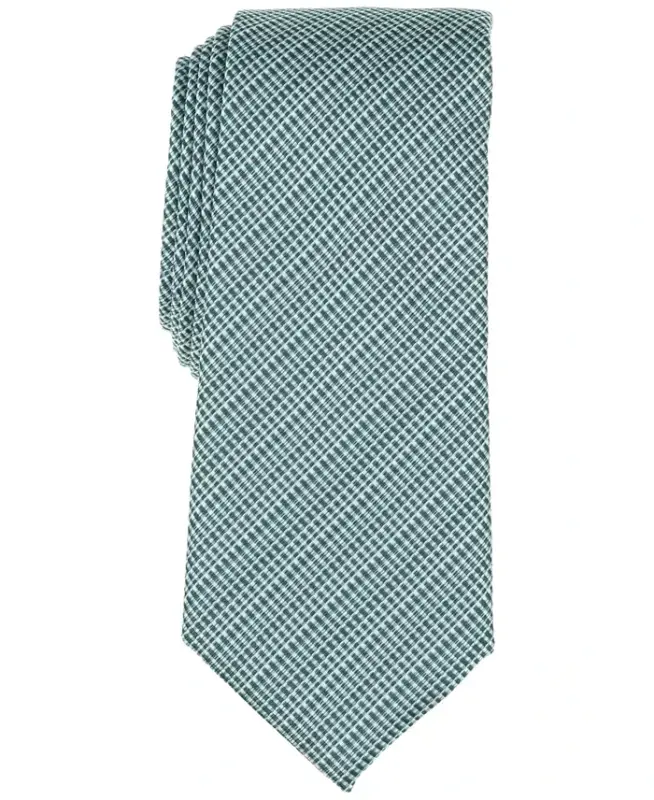 Men's Balaton Textured Stripe Tie, Exclusively at Modazone - 1
