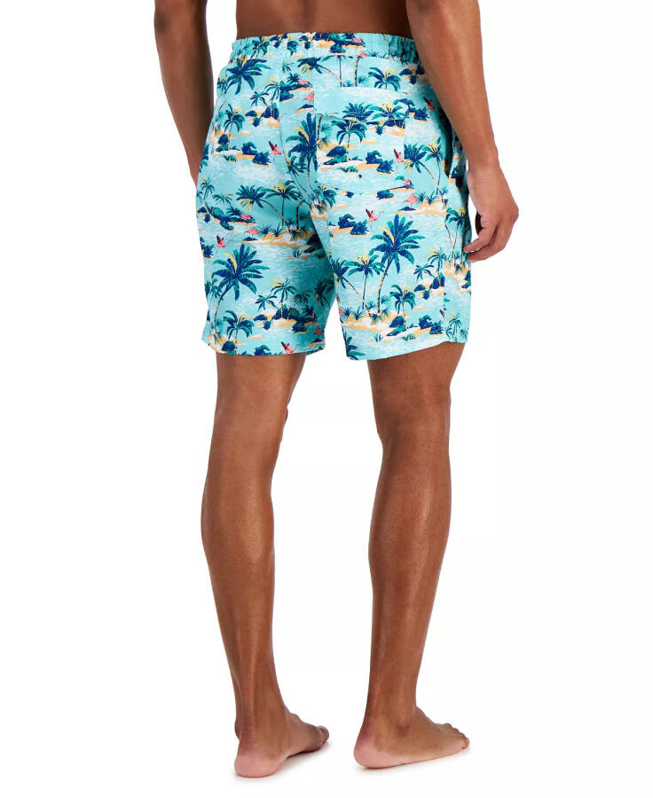 Men's Balu Scene Tropical-Print Quick-Dry 7