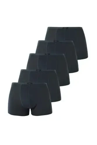 Men's Bamboo Boxer Briefs Smoke Thin Waistband 5-Pack - 3