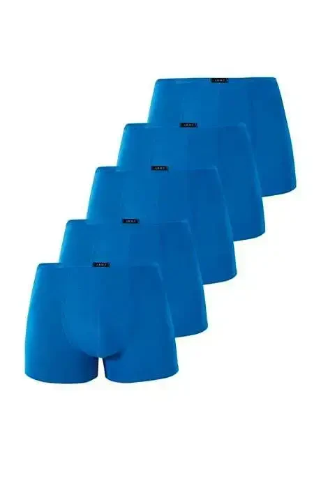 Men's Bamboo Boxer Saks Thin Waist Elastic 5-Pack - 3