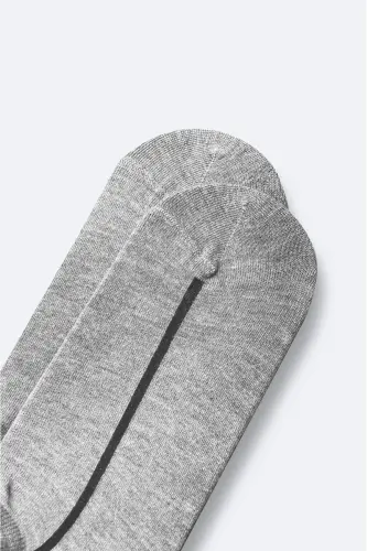 Men's Bamboo Slipper Socks with Grey Stripe Detail A41y8500 - AVVA (1)