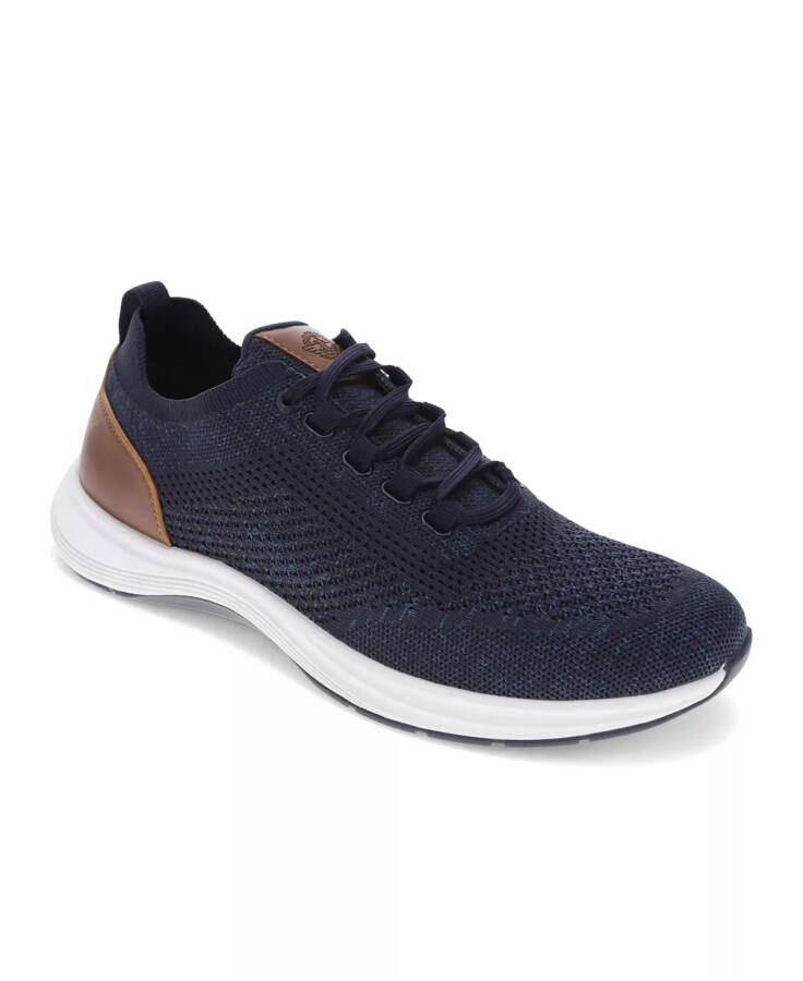 Men's Bardwell Athletic Sneakers Navy, Tan - 1