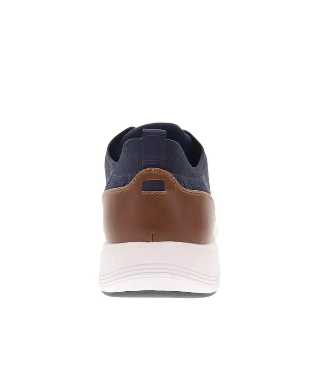 Men's Bardwell Athletic Sneakers-Navy, Tan - 3