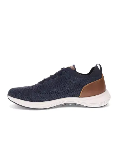 Men's Bardwell Athletic Sneakers-Navy, Tan - 6