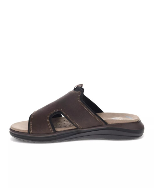 Men's Barlin Sandals Dark Brown, Black - 6