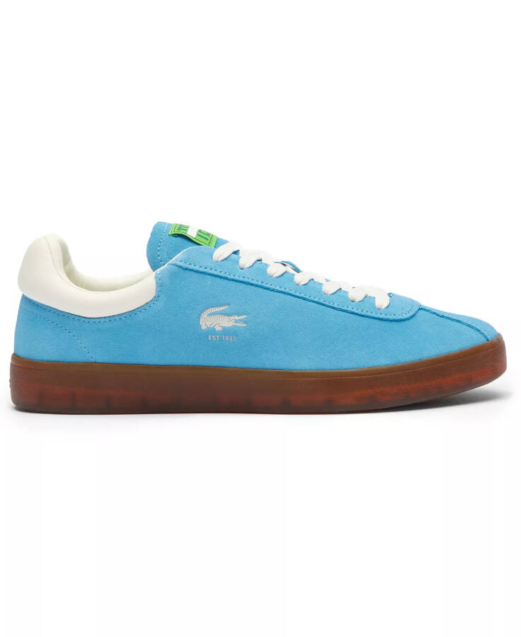 Men's Baseshot Lace-Up Court Sneakers Blue/Gum - 2