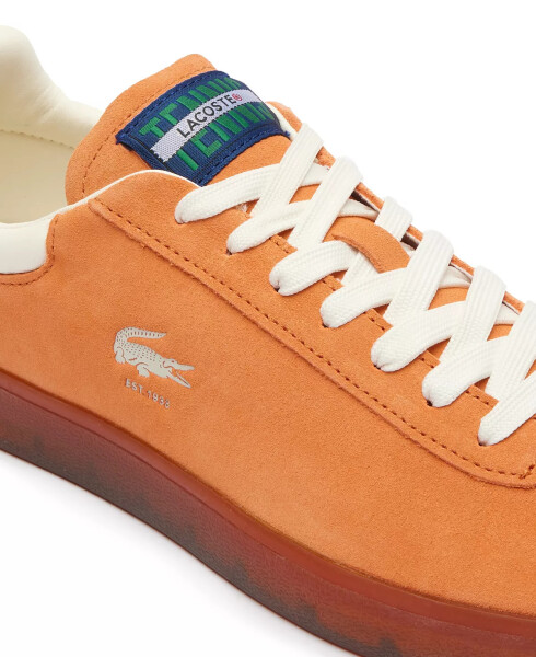 Men's Baseshot Lace-Up Court Sneakers Orange/Gum - 5