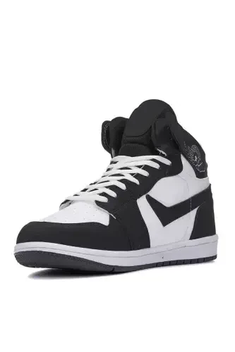 Men's Basketball Daily High Top 4 Seasons Leather Sneakers-beyyyy siyyyyyyy high-top jordaaaan supraa - LAMBIRLENT (1)