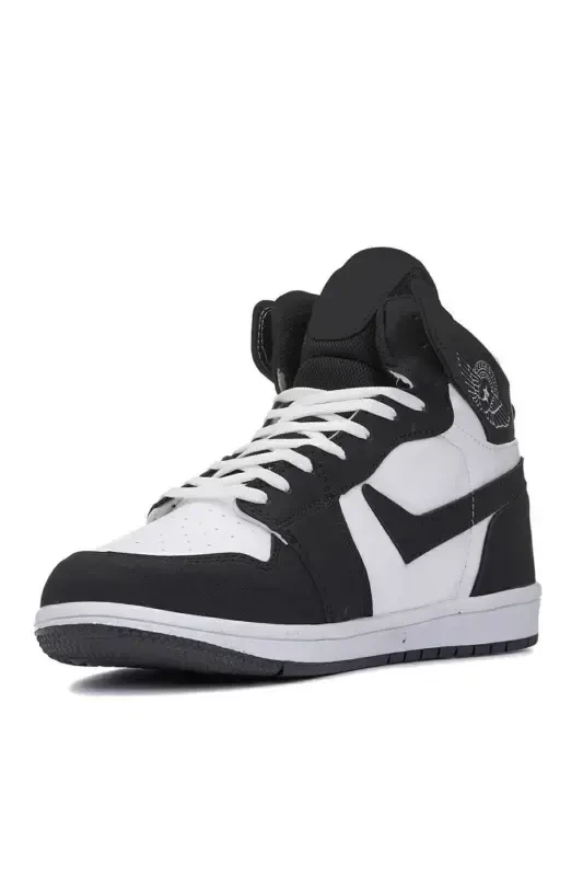 Men's Basketball Daily High Top 4 Seasons Leather Sneakers-beyyyy siyyyyyyy high-top jordaaaan supraa - 2