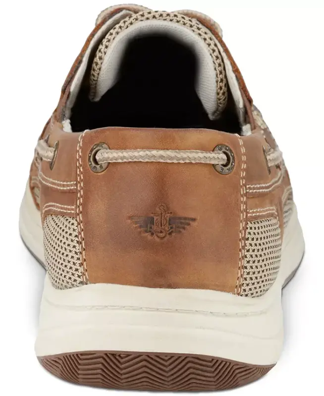 Men's Beacon NeverWet™ texnologiyasi bilan qoplangan charm kundalik qayiq tufli - To‘q jigarrang - 4