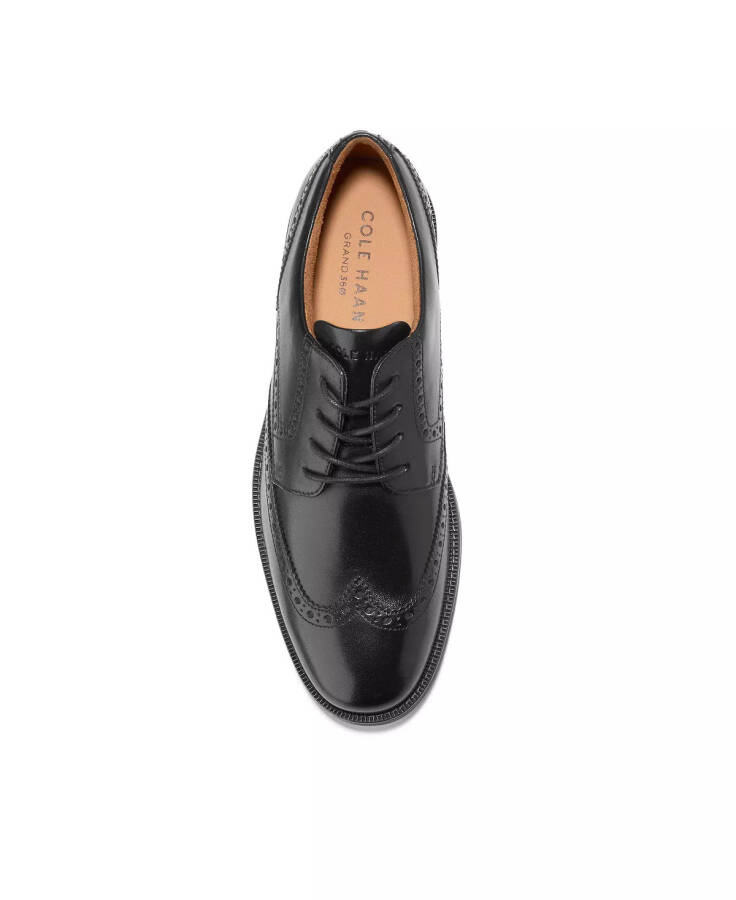 Men's Bedford Wingtip Lace-Up Shoe Black - 4