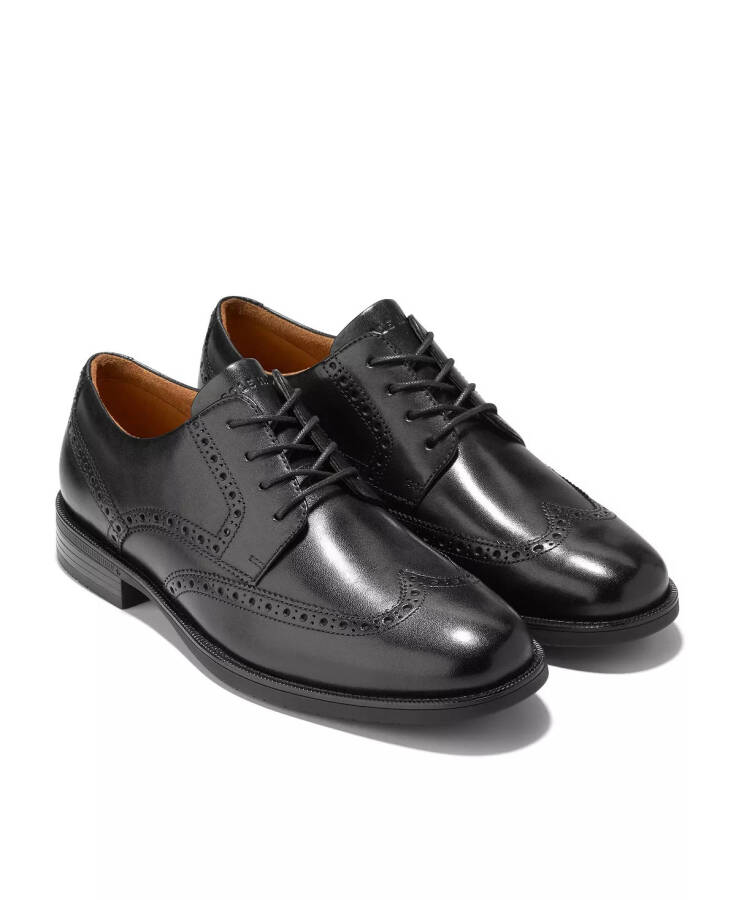 Men's Bedford Wingtip Lace-Up Shoe Black - 7