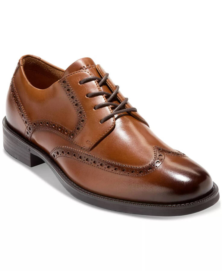 Men's Bedford Wingtip Lace-Up Shoe British Tan - 1