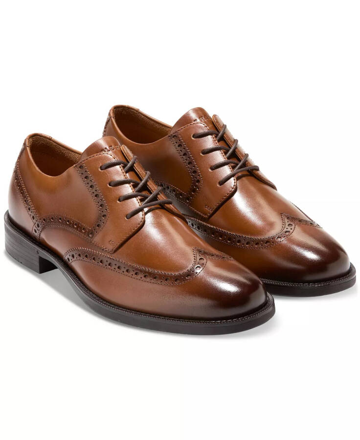 Men's Bedford Wingtip Lace-Up Shoe British Tan - 7