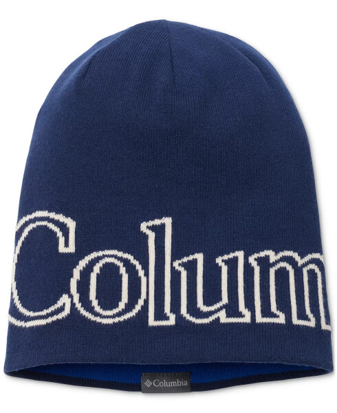 Men's Belay Butte Reversible Beanie Collegiate Navy, Mountain Blue - 1