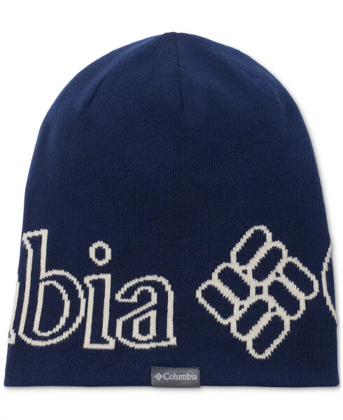 Men's Belay Butte Reversible Beanie Collegiate Navy, Mountain Blue - 2