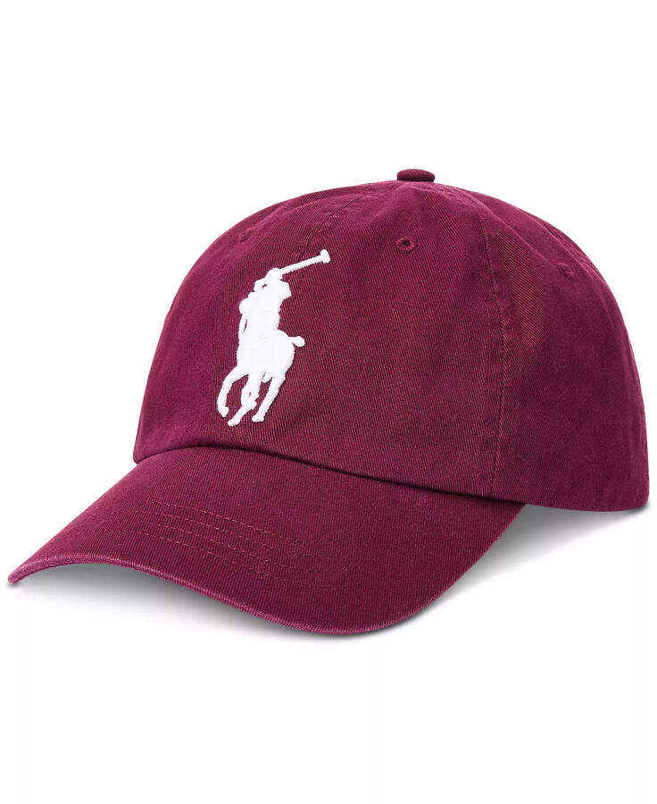 Men's Big Pony Chino Sports Hat Classic Wine - 1