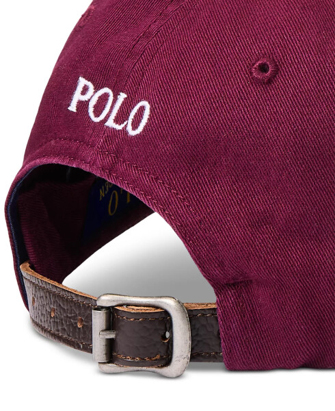 Men's Big Pony Chino Sports Hat Classic Wine - 3