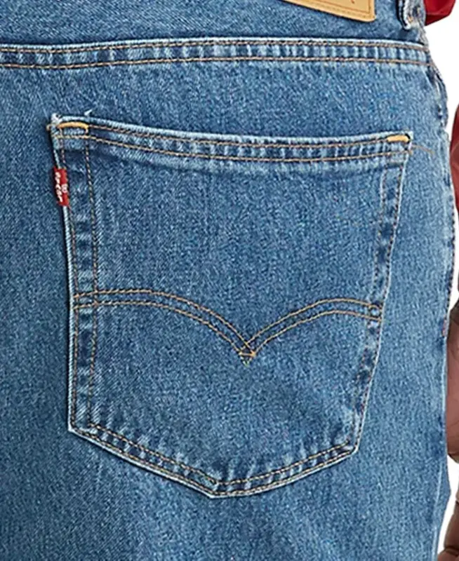 Men's Big & Tall 505™ Original-Fit Non-Stretch Jeans-Medium Stonewash - 5