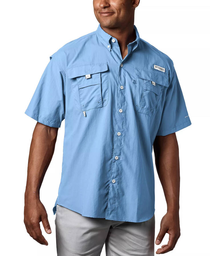 Men's Big & Tall Bahama II Short Sleeve Shirt Sail - 1