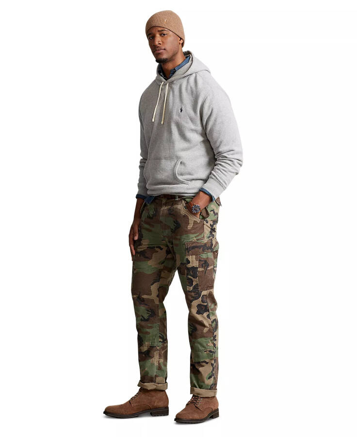 Men's Big & Tall Classic-Fit Camo Canvas Cargo Pants Surplus Camo - 1