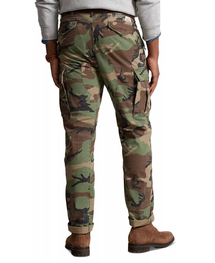 Men's Big & Tall Classic-Fit Camo Canvas Cargo Pants Surplus Camo - 2