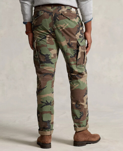 Men's Big & Tall Classic-Fit Camo Canvas Cargo Pants Surplus Camo - 4