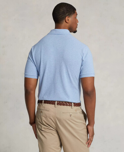 Men's Big & Tall Classic-Fit Cotton Mesh Polo Isle Heather - 3