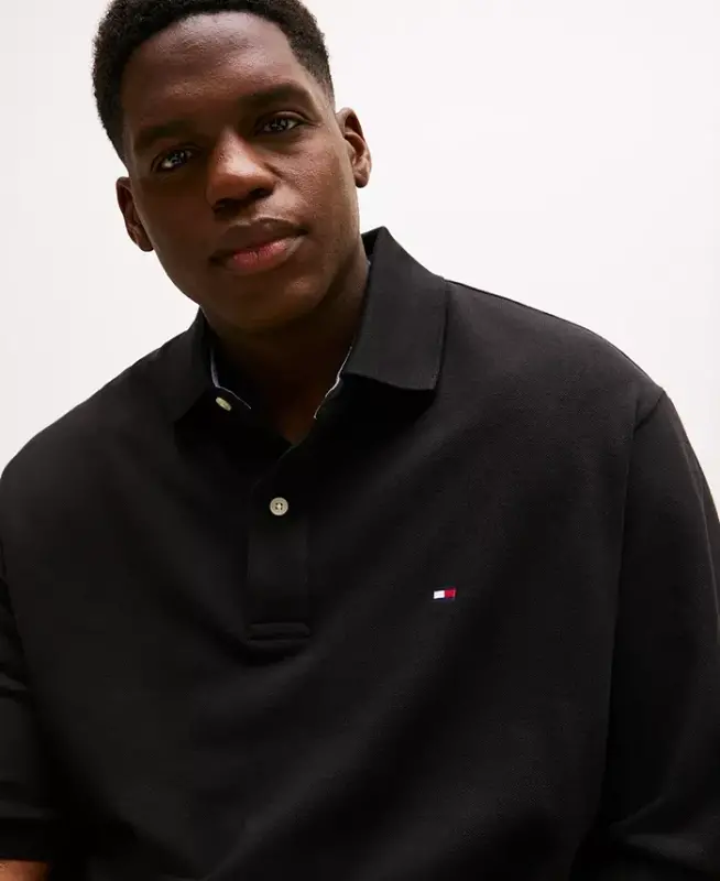 Men's Big & Tall Classic-Fit Ivy Polo - Dark Sable - 3