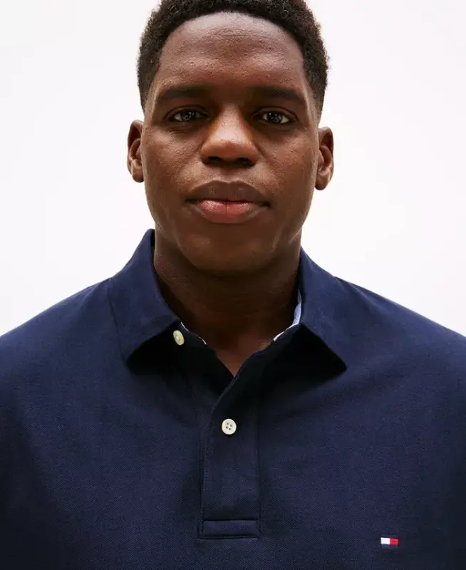 Men's Big & Tall Classic-Fit Ivy Polo - Desert Sky - 3