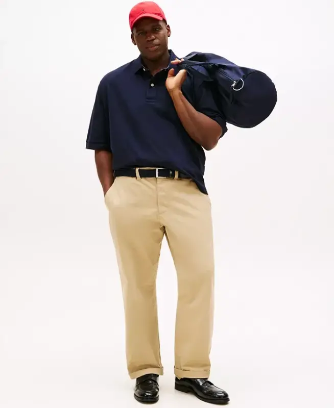 Men's Big & Tall Classic-Fit Ivy Polo - Desert Sky - 4