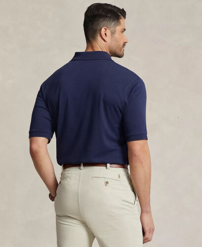 Men's Big & Tall Classic Fit Soft Cotton Polo-Refined Navy - POLO RALPH LAUREN (1)