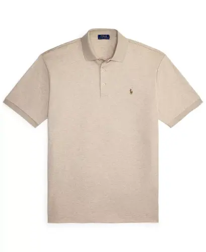 Men's Big & Tall Polo Shirt - Expedition Dune Heather - 5