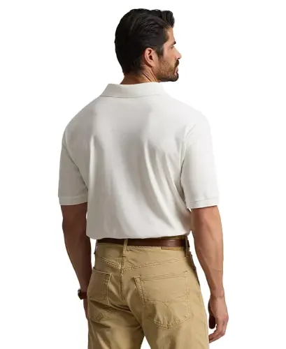 Men's Big & Tall Solid Polo Shirt - Purple Heather - 17