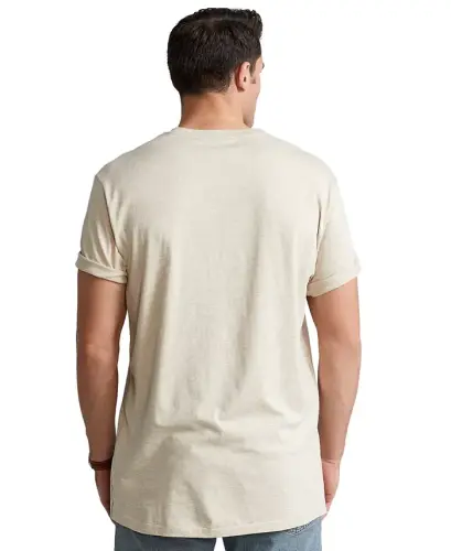 Men's Big & Tall V-Neck T-Shirt - Expedition Dune Heather - 4
