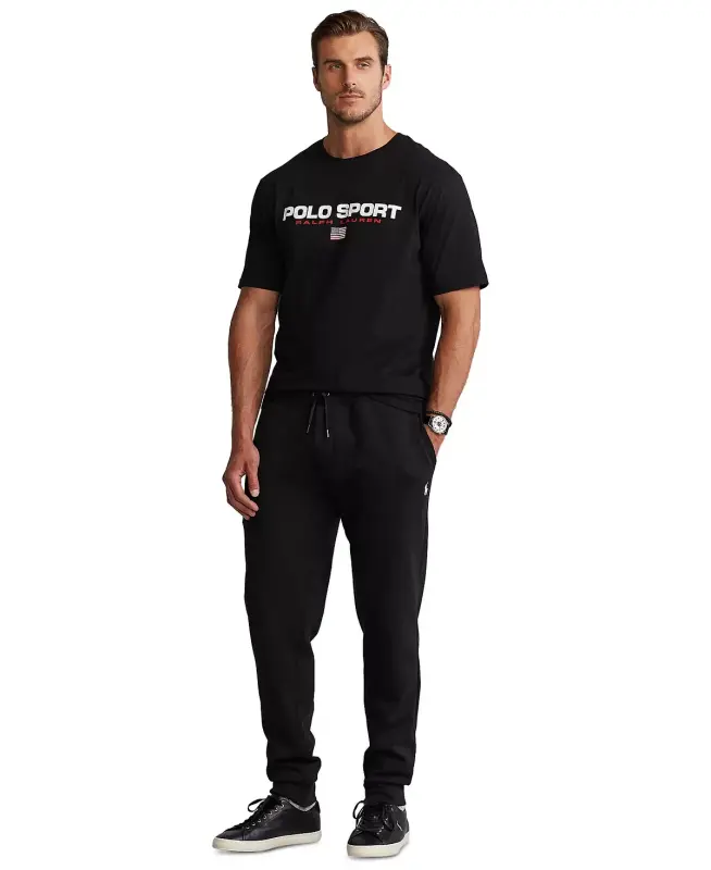 Men's Big & Tall Double-Knit Jogger Pants - 4