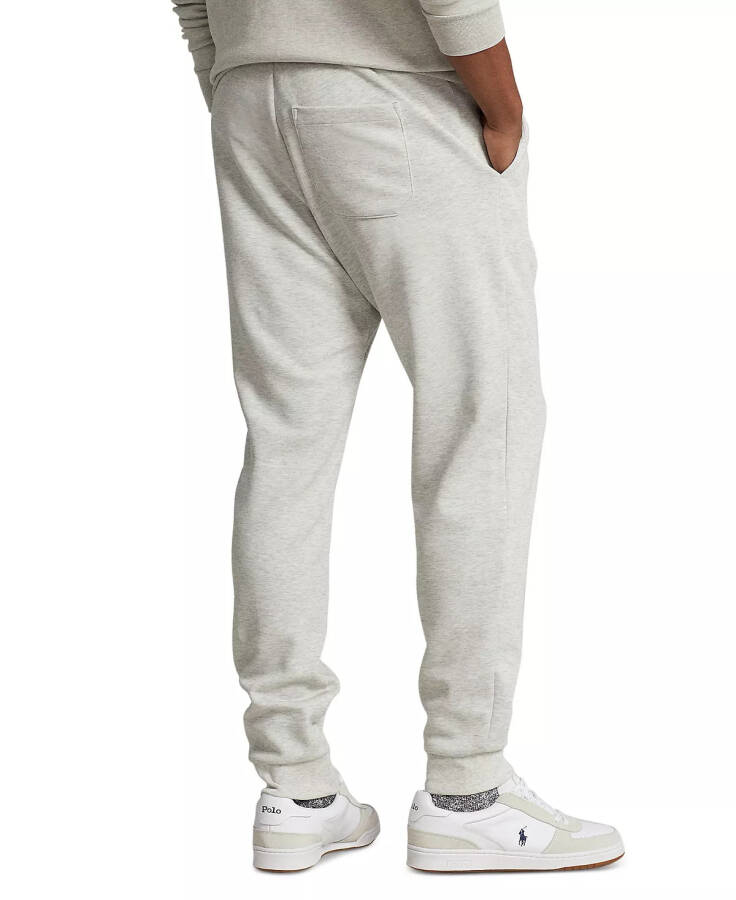 Men's Big & Tall Double-Knit Jogger Pants Grey - 2