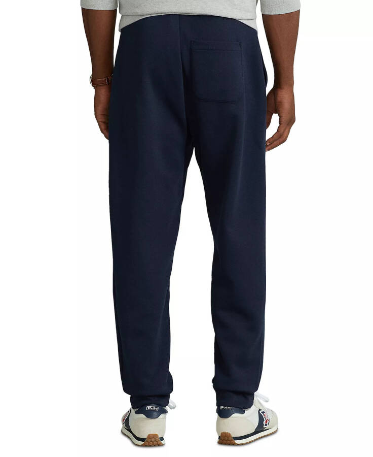 Men's Big & Tall Double-Knit Jogger Pants Navy - 2