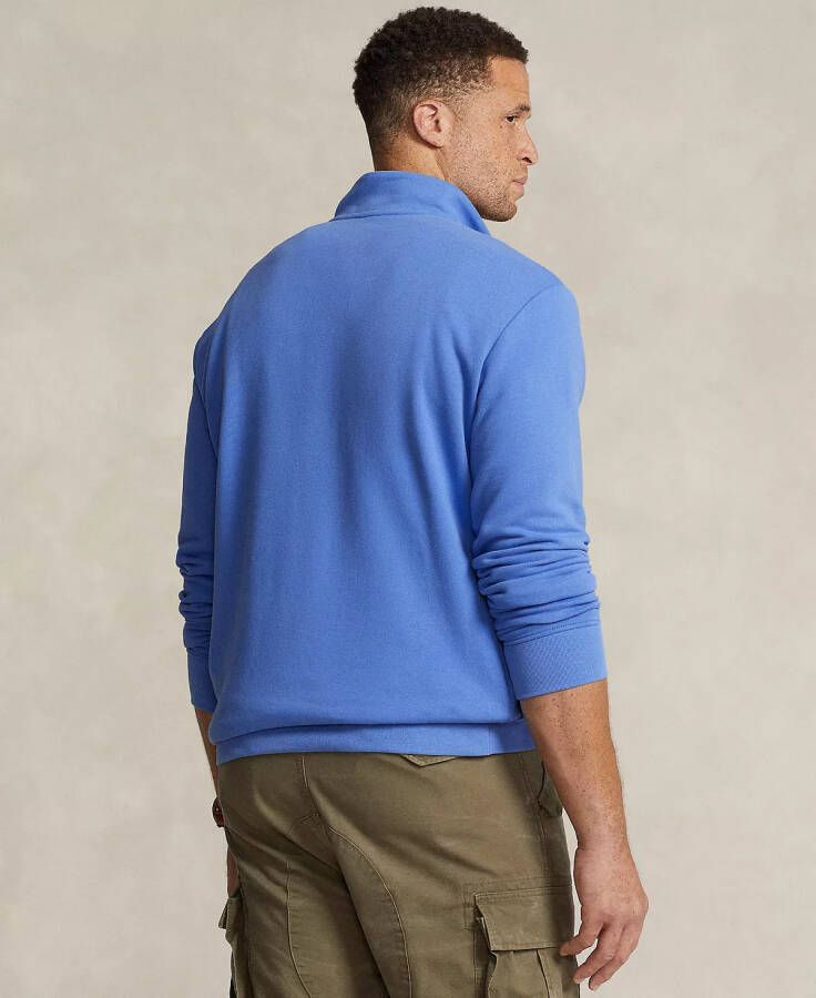 Men's Big & Tall Fleece Sweatshirt Summer Blue - 2