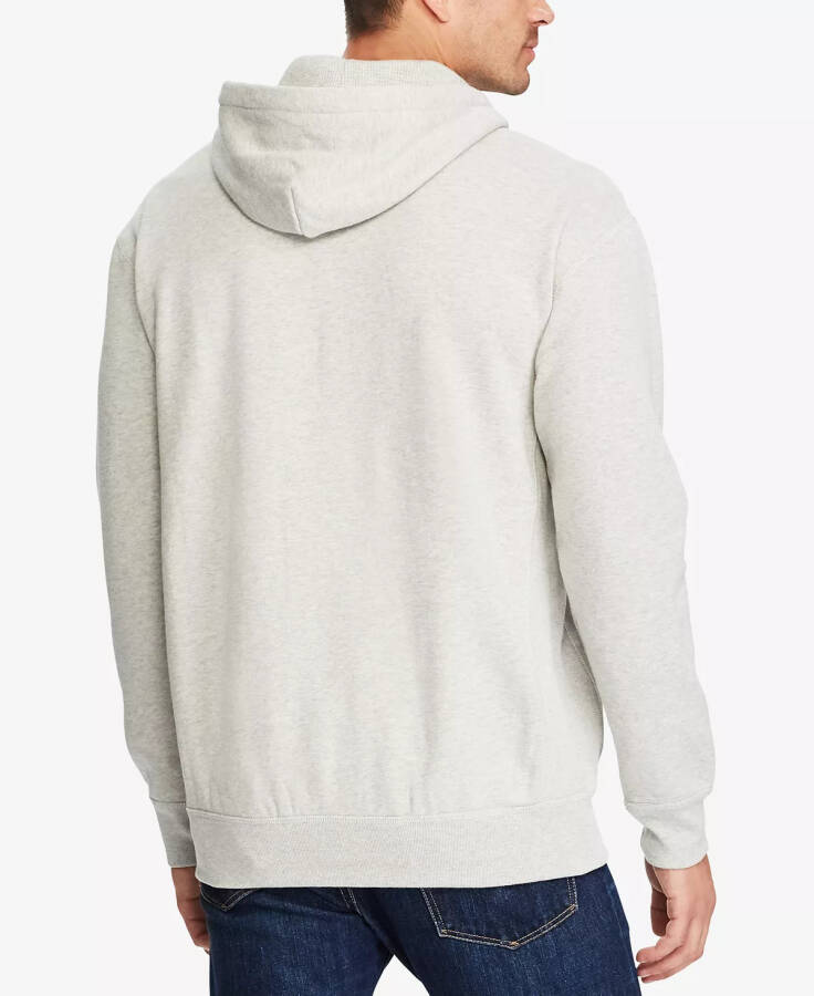 Men's Big & Tall Full-Zip Classic Fleece Hoodie Light Sport Heather - 2