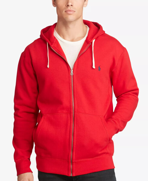 Men's Big & Tall Full-Zip Classic Fleece Hoodie RL 2000 Red - 1